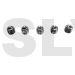 HC152-S Cone Point Set Screws M4x4 (5pcs) Goblin 500/630/700/770